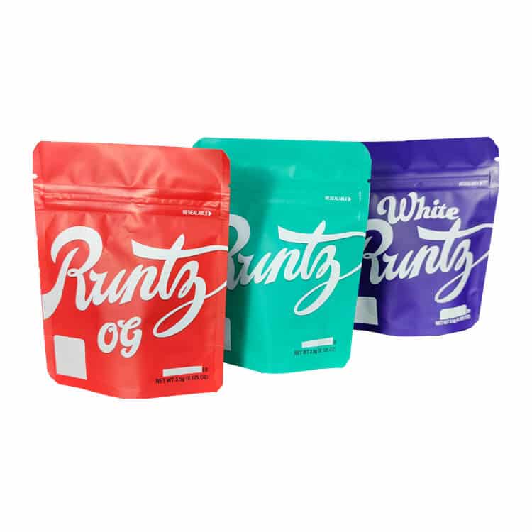 SNOWBALLING RUNTZ Mylar Bags Dirt Bags x 100 qty. - Loud420Labels - Mylar  Bags & Labels